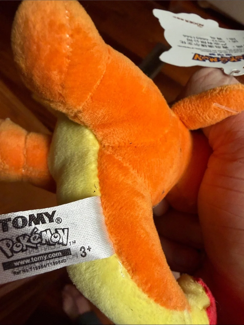 Pokemon charmander Plush Keychain - Orange/Yellow Pocket Monster